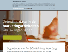 Tablet Screenshot of privacywaarborg.nl
